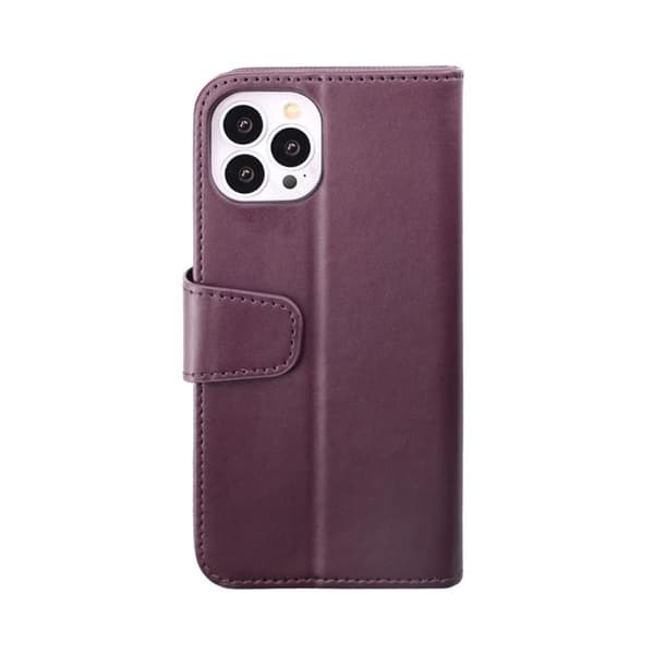 iPhone 14 Pro Max Plånboksfodral Extra Kortfack Rvelon - Lila