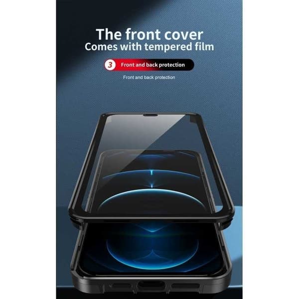 iPhone 14 Pro Full Coverage Premium 3D-cover ThreeSixty CamShield