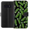 Pikkukuva 1 / 3: Samsung Galaxy S10e Lompakkokotelo Rick and Morty - Pickle Rick