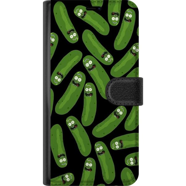 Apple iPhone 12 Plånboksfodral Rick and Morty - Pickle Rick