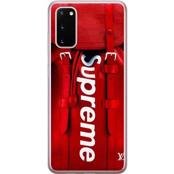 Samsung Galaxy S20 Gjennomsiktig deksel Backpack Supreme - LV