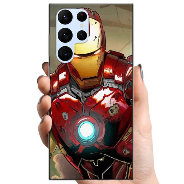 Samsung Galaxy S22 Ultra 5G TPU Mobilcover Iron Man - Marvel