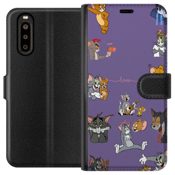 Sony Xperia 10 II Tegnebogsetui Tom och Jerry