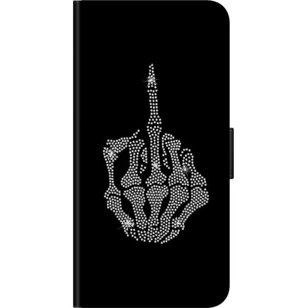 Xiaomi Redmi Note 9 Pro Tegnebogsetui Fuck dig Bling