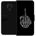 Miniatyrbillede 1 af 3: Xiaomi Redmi Note 9 Pro Tegnebogsetui Fuck dig Bling