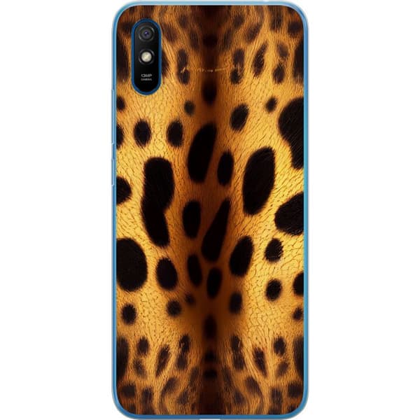 Xiaomi Redmi 9A Genomskinligt Skal Leopard