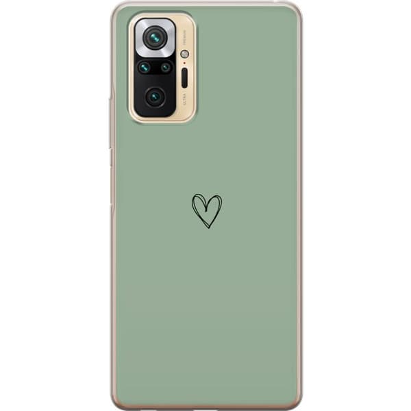 Xiaomi Redmi Note 10 Pro Deksel / Mobildeksel - Hjerte