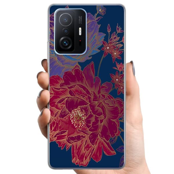 Xiaomi 11T TPU Mobilcover Blomster