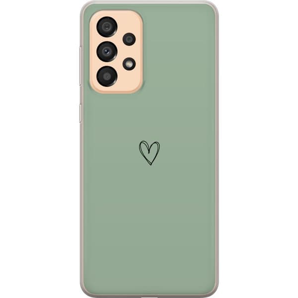 Samsung Galaxy A33 5G Deksel / Mobildeksel - Hjerte