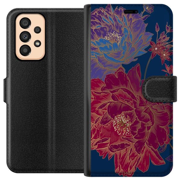 Samsung Galaxy A33 5G Plånboksfodral Blommor