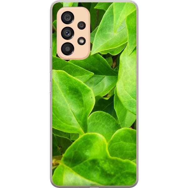 Samsung Galaxy A53 5G Cover / Mobilcover - Blomster