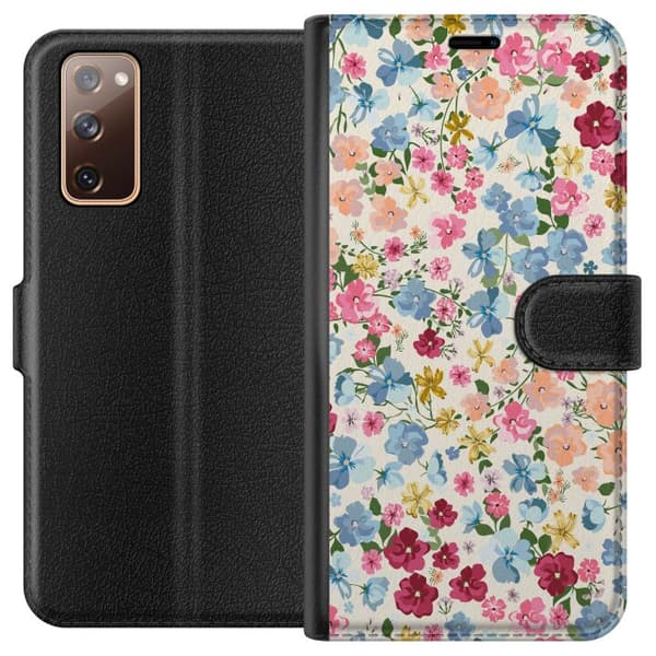 Samsung Galaxy S20 FE Plånboksfodral Blommor