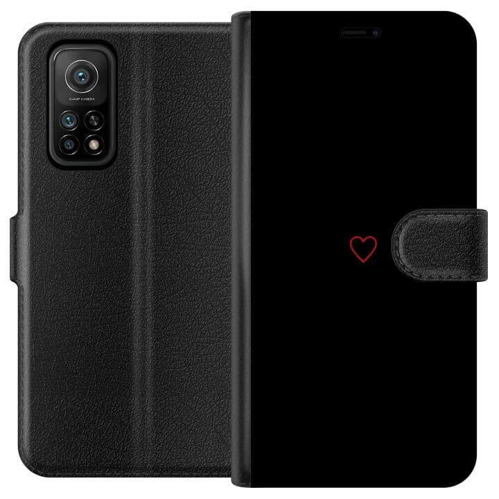 Xiaomi Mi 10T Pro 5G Plånboksfodral Hjärta