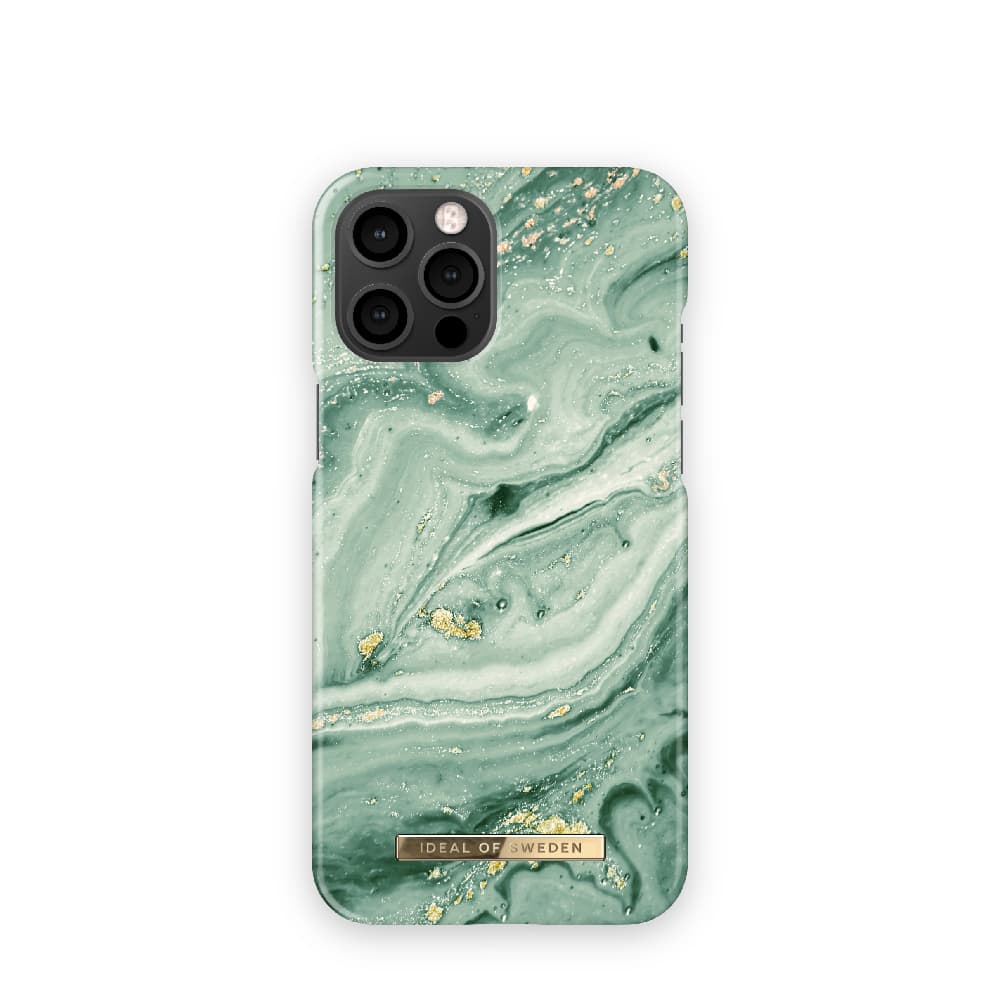 iDeal Of Sweden Mobilskal Mint Swirl Marble för iPhone 12 Pro Max