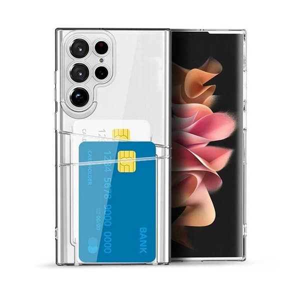 Samsung Note 20 Ultra Stöttåligt Skal med Kortfack V2