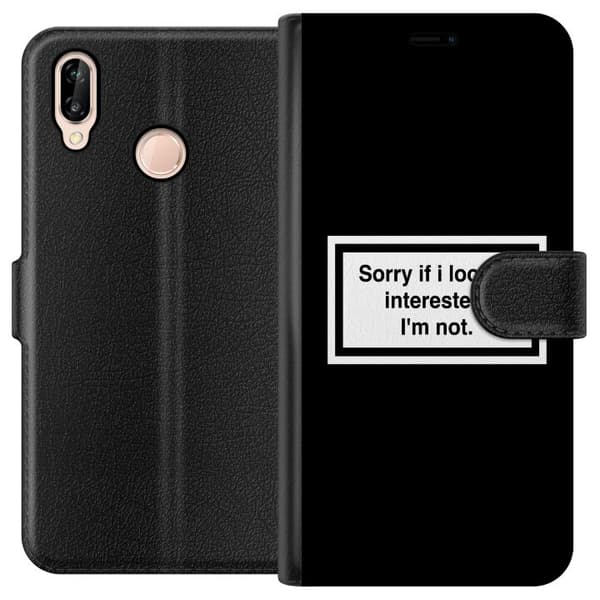Huawei P20 lite Lommeboketui sosial