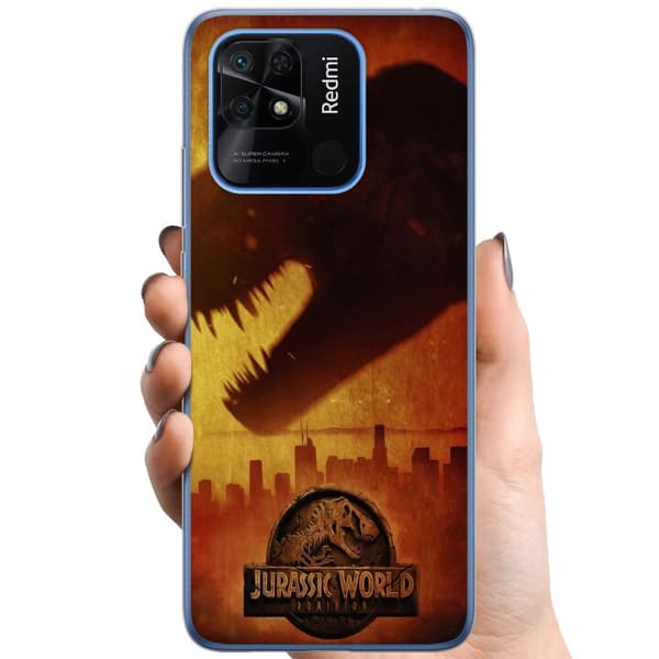 Xiaomi Redmi 10C TPU Matkapuhelimen kuori Jurassic World Dominion