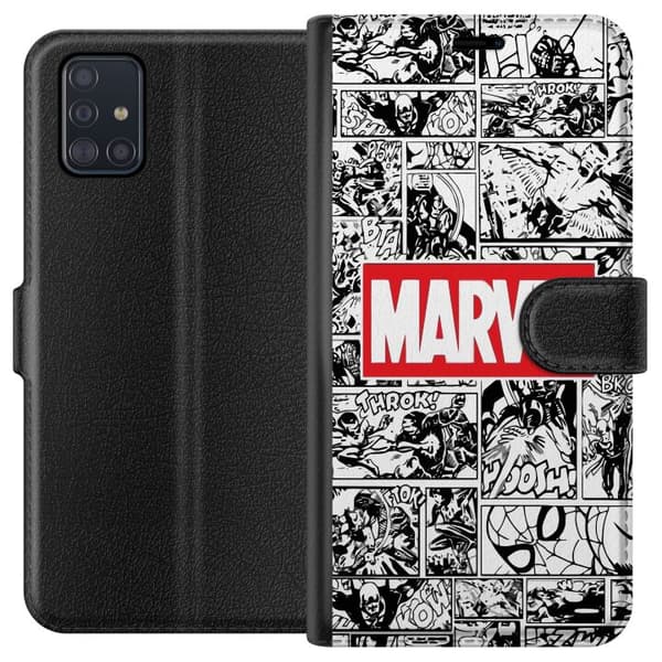 Samsung Galaxy A51 Lommeboketui Marvel