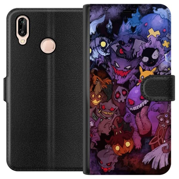 Huawei P20 lite Tegnebogsetui Pokemon Haunter