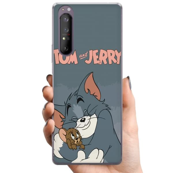 Sony Xperia 1 II TPU Mobilskal Tom och Jerry