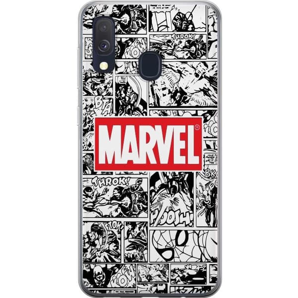 Samsung Galaxy A40 Deksel / Mobildeksel - Marvel
