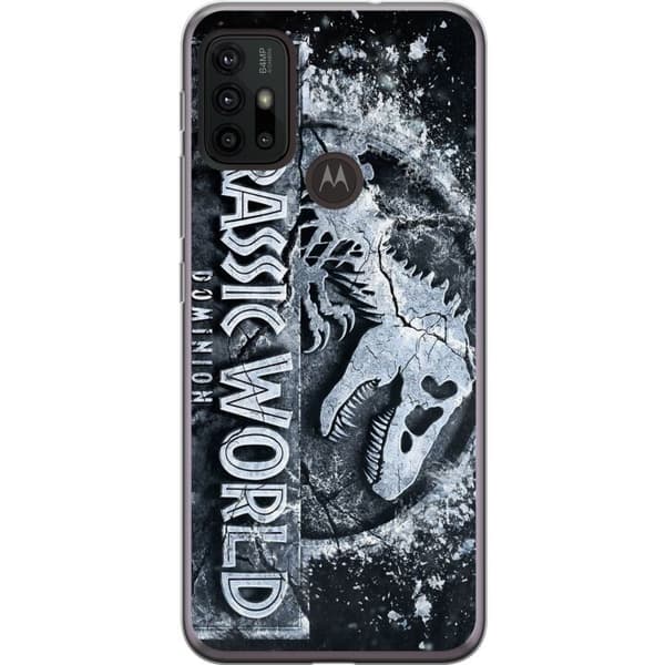 Motorola Moto G30 Genomskinligt Skal Jurassic World Dominion