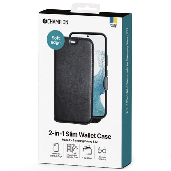 2-i-1 Slim Wallet Galaxy S22