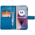Miniatyrbild 1 av 4: Mobilplånbok 3-kort Motorola Edge 30 Ultra - Ljusblå