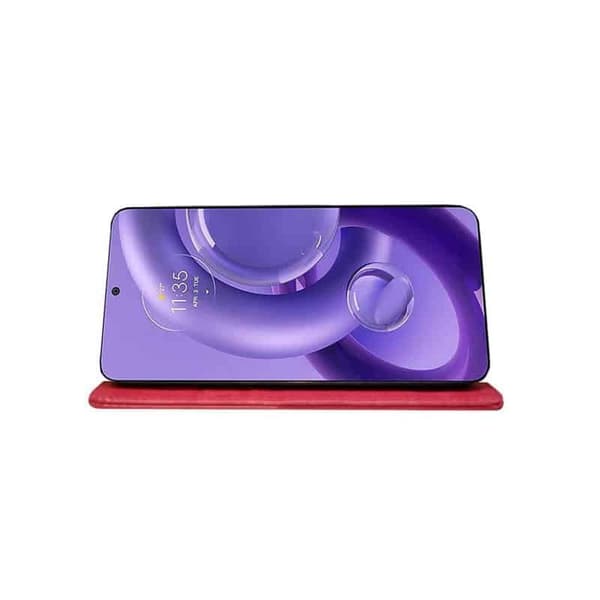 Mobil lommebok 3-kort Motorola Edge 30 Neo - Rosa