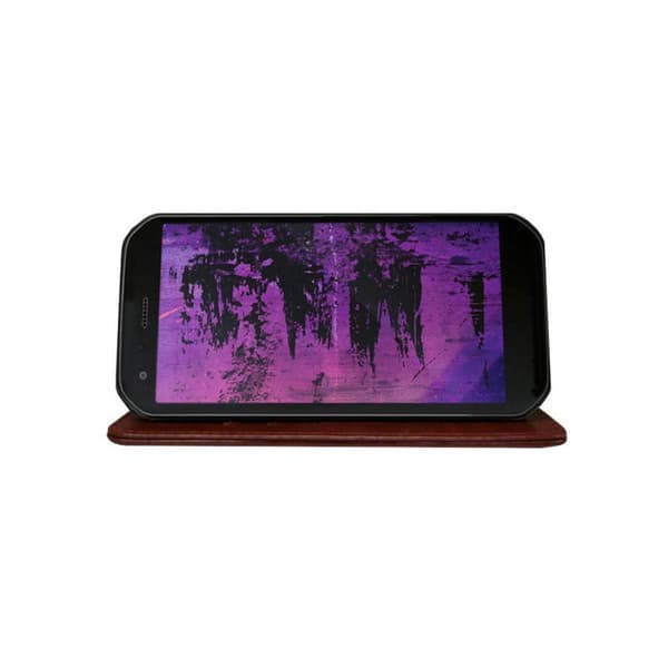 Wallet cover 3-kort CAT S62 Pro - Brun