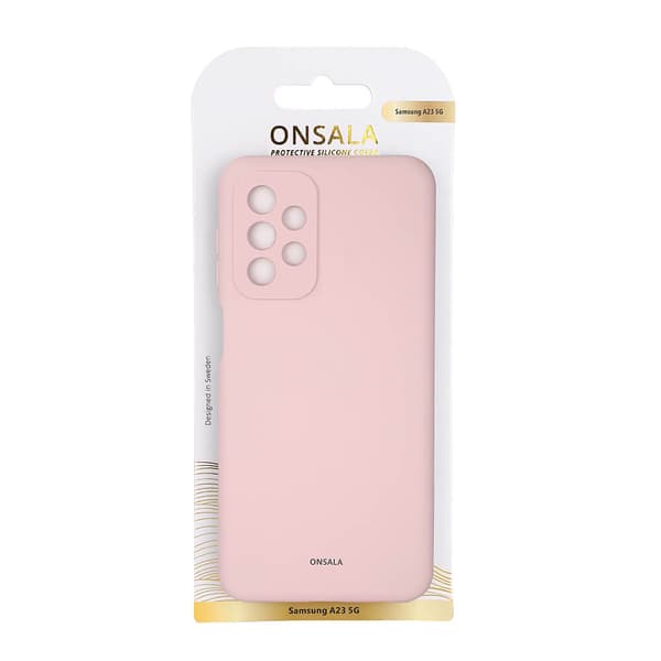 Mobilfodral Silikone Chalk Pink - Samsung Galaxy A23 5G