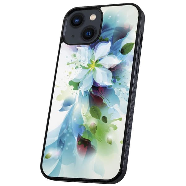 iPhone 14 - Cover/Mobilcover Blomst