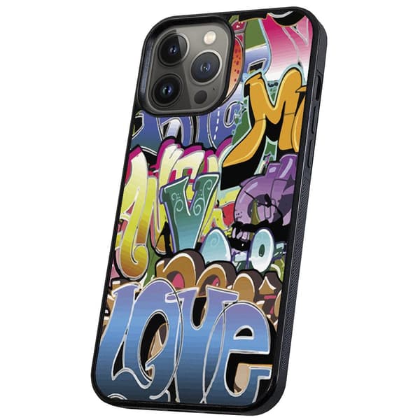 iPhone 14 Pro - Cover/Mobilcover Graffiti