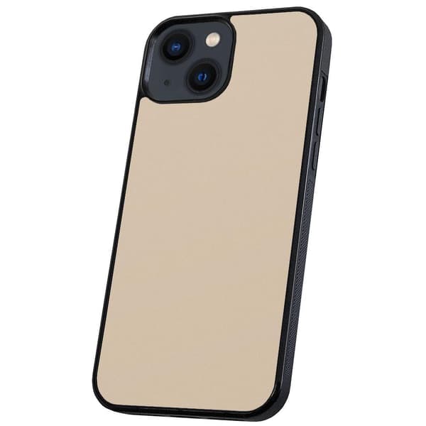 iPhone 14/15 Plus - Cover/Mobilcover Beige