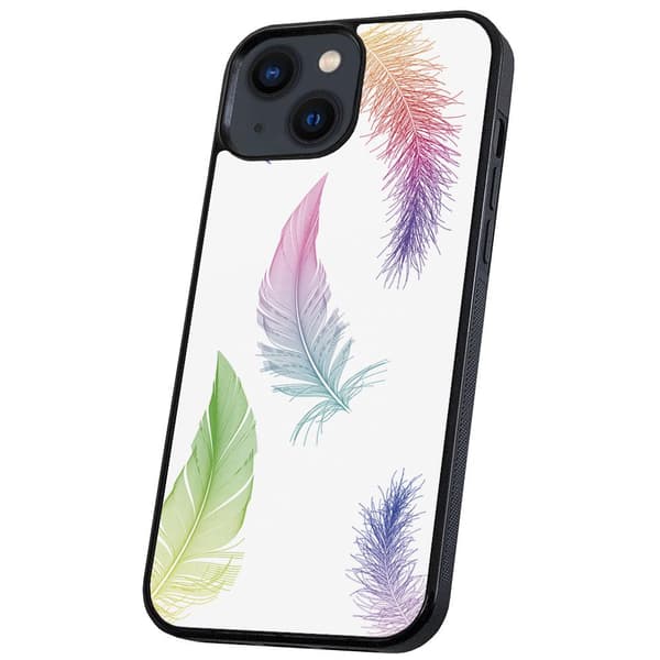 iPhone 14/15 Plus - Cover/Mobilcover Fjer