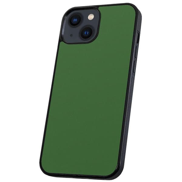 iPhone 14/15 Plus - Cover/Mobilcover Grøn