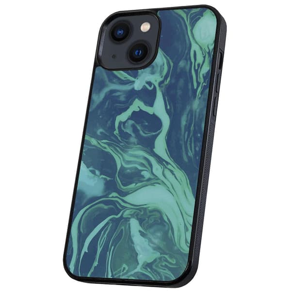 iPhone 14/15 Plus - Cover/Mobilcover Marmor
