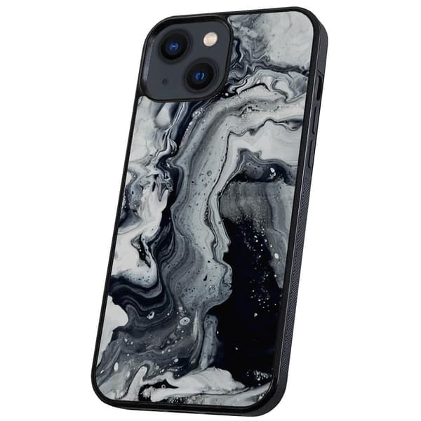 iPhone 14/15 Plus - Cover/Mobilcover Malet Kunst