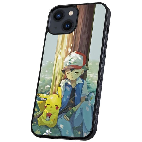 iPhone 14/15 Plus - Deksel/Mobildeksel Pokemon