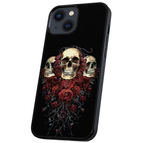 iPhone 14/15 Plus - Cover/Mobilcover Skulls
