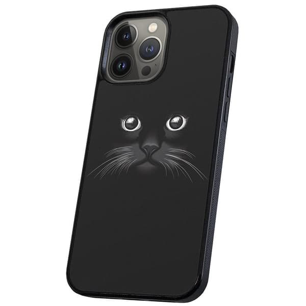 iPhone 14 Pro Max - Kuoret/Suojakuori Musta Kissa