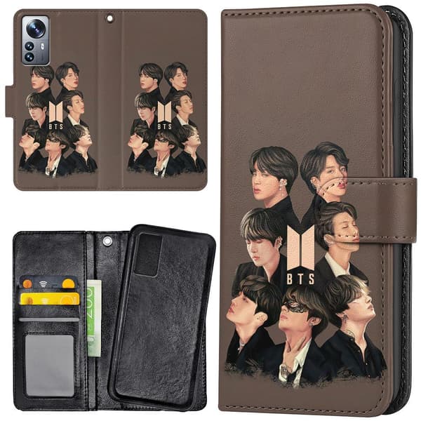 Xiaomi 12 - Lommebok Deksel BTS