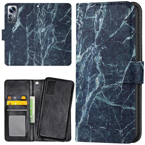 Xiaomi 12 Pro - Mobilcover/Etui Cover Marmor