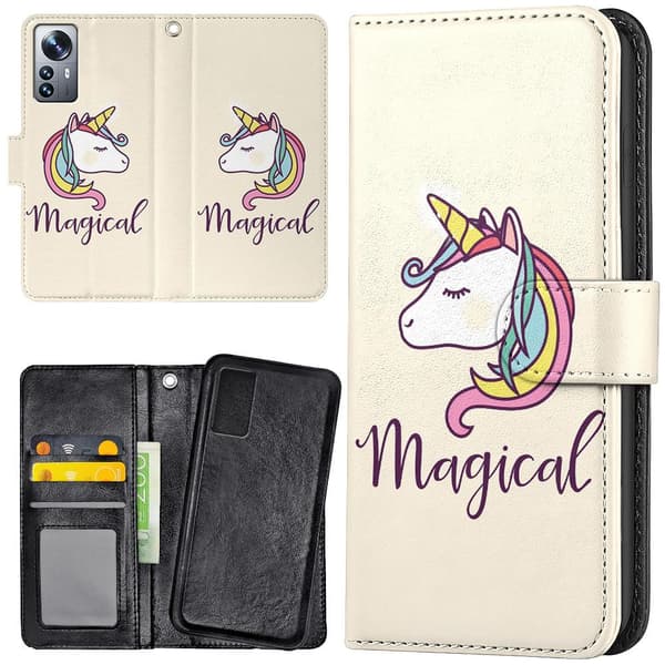 Xiaomi 12 Pro - Mobilcover/Etui Cover Magisk Pony