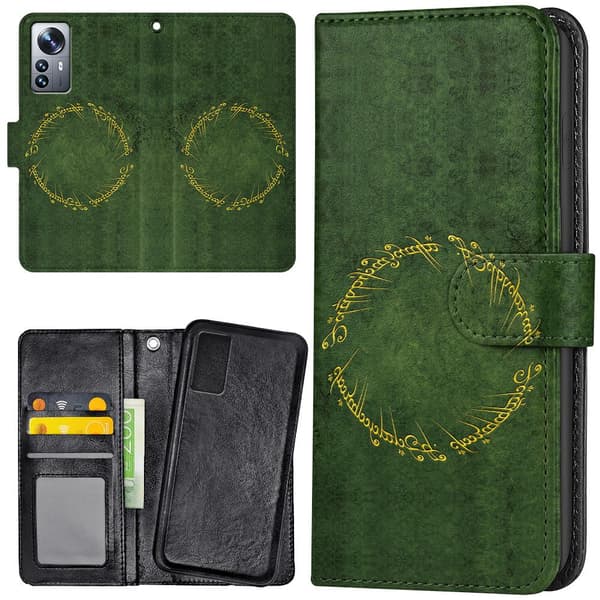 Xiaomi 12 Pro - Lommebok Deksel Lord of the Rings