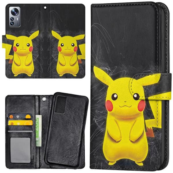 Xiaomi 12 Pro - Mobilcover/Etui Cover Pokemon