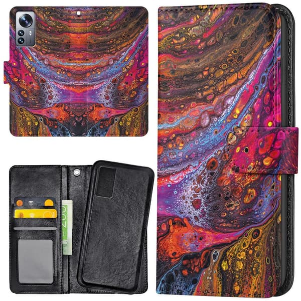 Xiaomi 12 Pro - Mobilcover/Etui Cover Psykedelisk