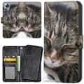 Miniatyrbilde 1 av 2: Xiaomi 12 - Lommebok Deksel Sovende Katt