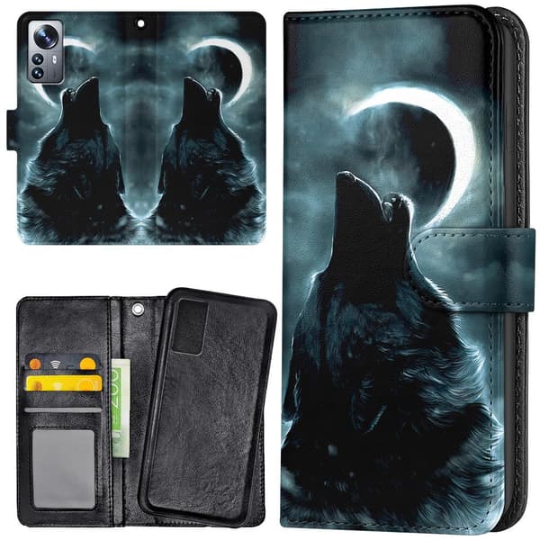 Xiaomi 12 Pro - Mobilcover/Etui Cover Wolf