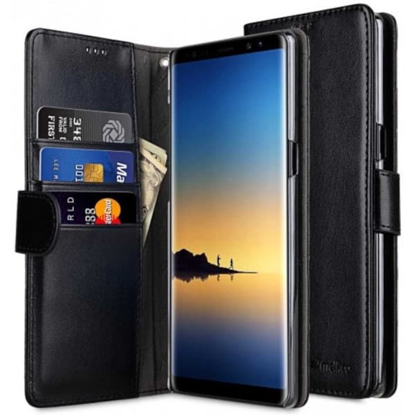Melkco Samsung Galaxy Note 8 fodral, Svart